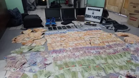 Detuvieron a unos ladrones que intentaban huir a Mendoza: secuestraron una importante cantidad de dinero