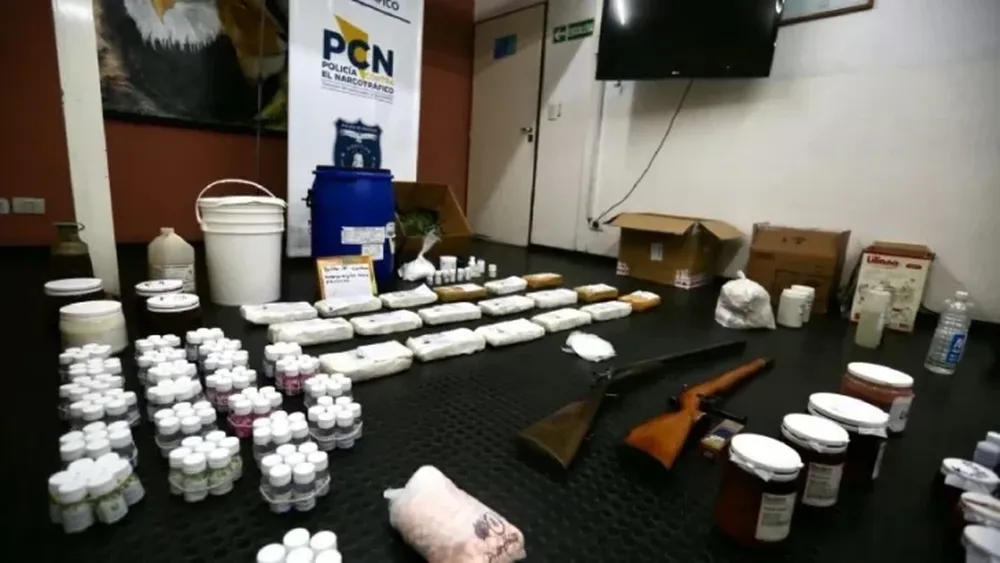 Cuatro detenidos por integrar una banda que adulteraba cocaína