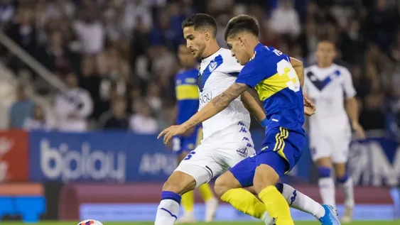 Vélez y Boca, en un partido cargado de imprecisiones, no se sacaron diferencias en Liniers