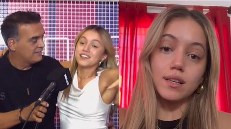 Tras el viral con Ale Ceberio, la conductora de San Juan respondió: Me están tirando hate por ser mujer y rubia.