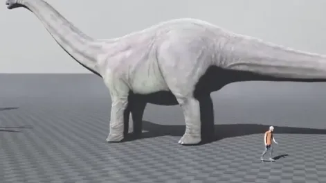 El Argentinosaurus: un video asegura que el dinosaurio más grande era argentino