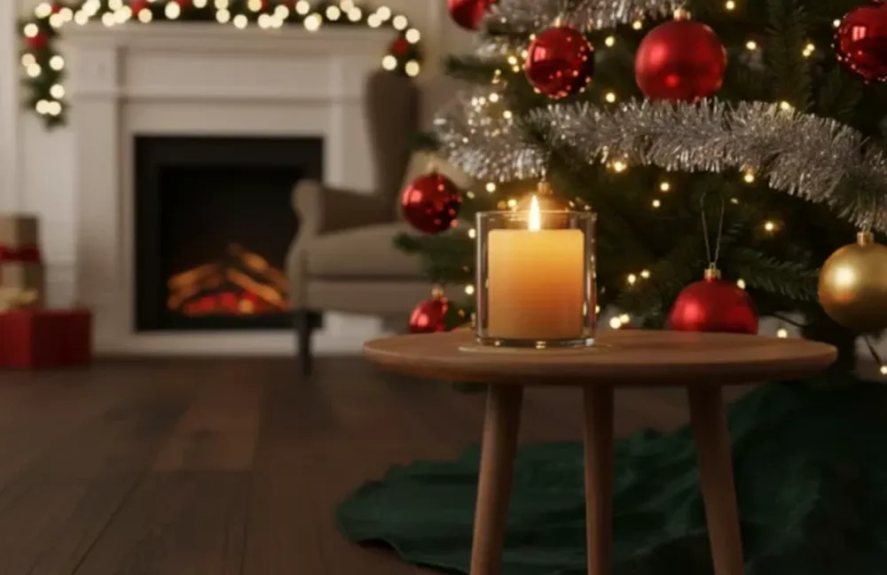 Qué cosas no podés poner cerca del árbol de Navidad si querés prevenir un incendio.