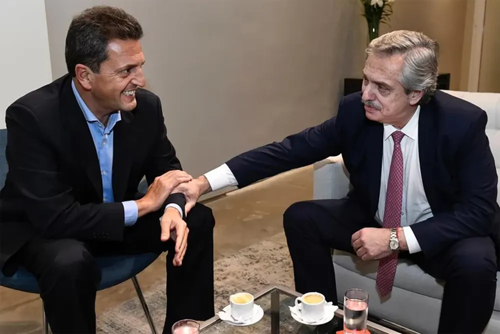 Alberto Fernández le dio su “bendición” Sergio Massa: “Va a ser el próximo presidente”