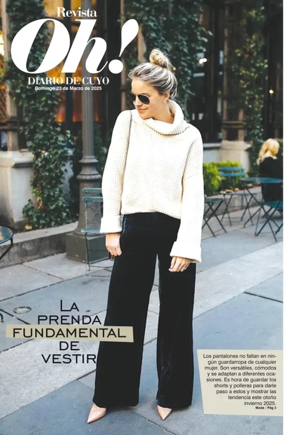 Tapa Revista Oh! 23 de Marzo de 2025