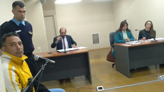 AL PENAL DE CHIMBAS irá a cumplir su castigo Jorge Daniel Gutiérrez (izquierda). Ayer reconoció su autoría delictiva en un juicio abreviado.