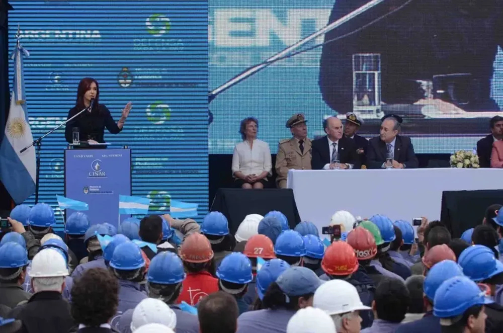 El día que Cristina Kirchner prometió que el submarino ARA San Juan tendría “una vida útil de más de 30 años”