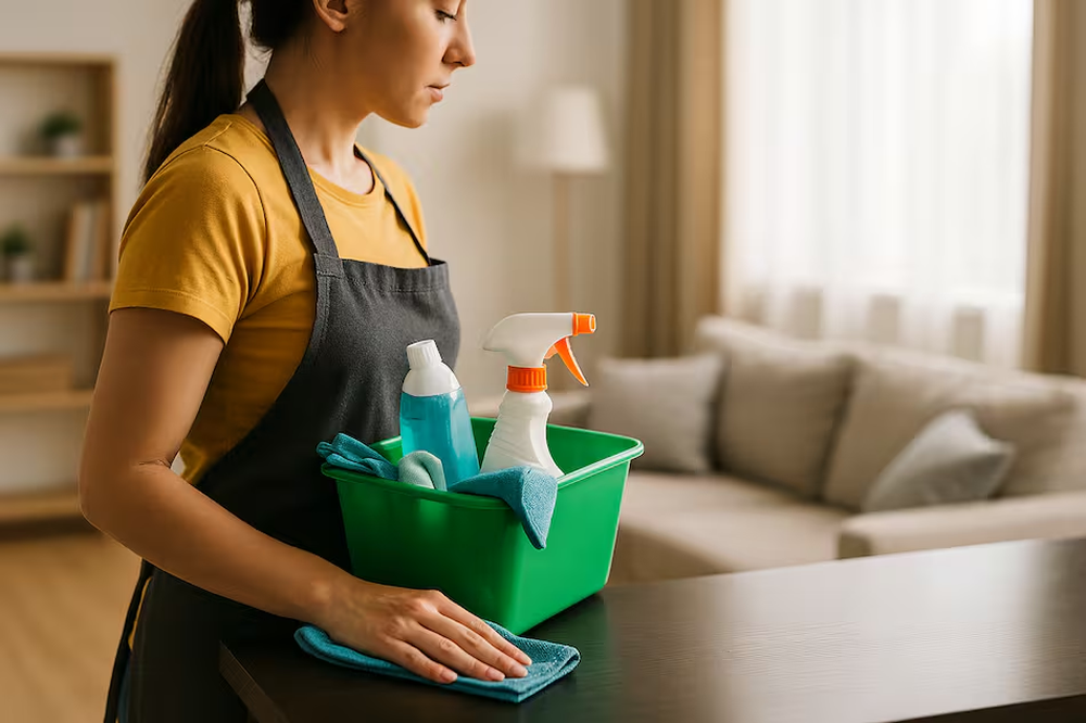 Las empleadas domésticas tendrán bono y aumento en sus haberes.