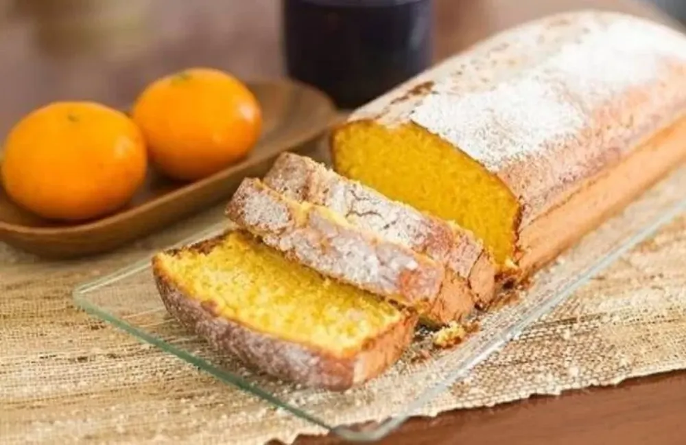 budín de mandarina