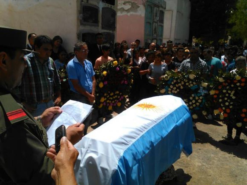 Emotivo adiós a los dos gendarmes sanjuaninos que murieron en Salta