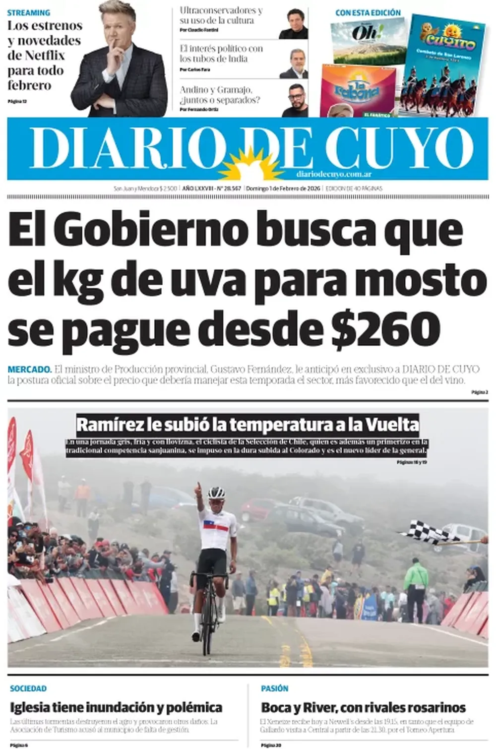 Tapa Edición 1 de Febrero 2026