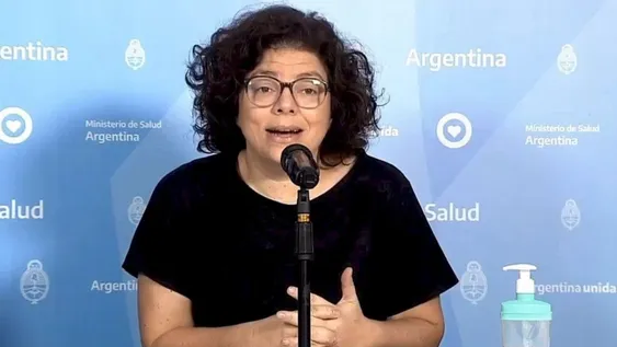 Vizzotti afirmó que el 90% de las personas con Covid generó anticuerpos, pero “no de por vida”