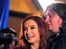 Cristina Kirchner y Máximo Kirchner.