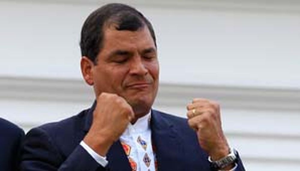 Rafael Correa anunció una reforma a la Constitución