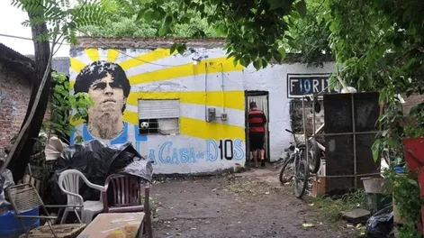 La casa de Maradona, en Villa Fiorito, fue declarada “lugar histórico nacional”