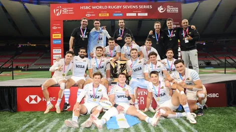 Los Pumas ‘7 se consagraron campeones del seven de Vancouver al vencer a Francia