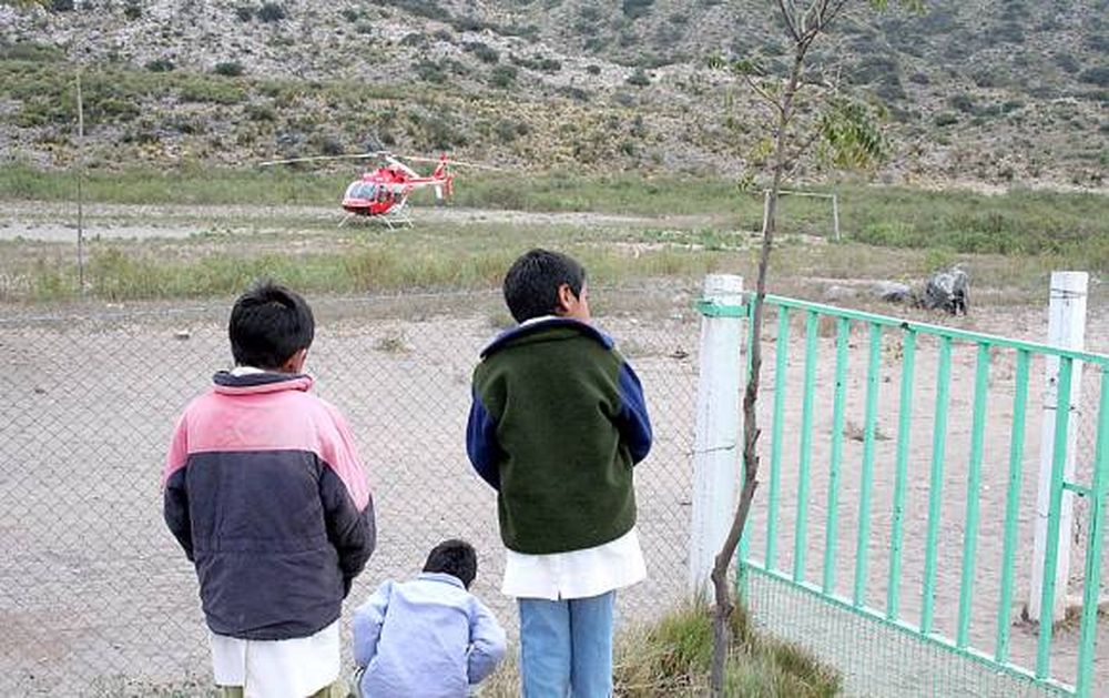 Se podrá llegar en vehículo común hasta Sierra de Chávez