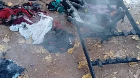 Un incendio arrasó su casa y una familia con cinco chicos lo perdió todo