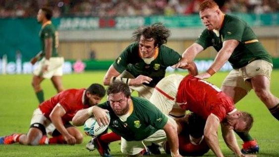 Sudáfrica pasó por encima a Canadá y está en cuartos del Mundial de rugby