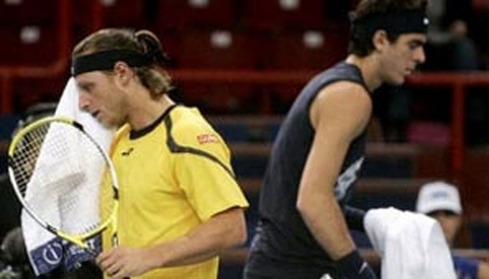 Nalbandian y Del Potro comenzaron con triunfos