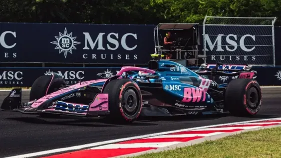 POR FIN. El Alpine respondió y Franco logró meterse en el segundo corte clasificatorio en Hungría.