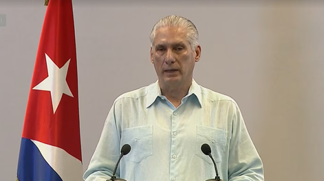 El dictador Miguel Díaz-Canel dijo que mantiene conversaciones con EEUU en medio de la crisis energética de Cuba