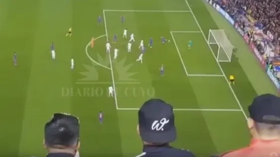 El sanjuanino que vivió la histórica remontada del Barsa y que filmó los goles clave