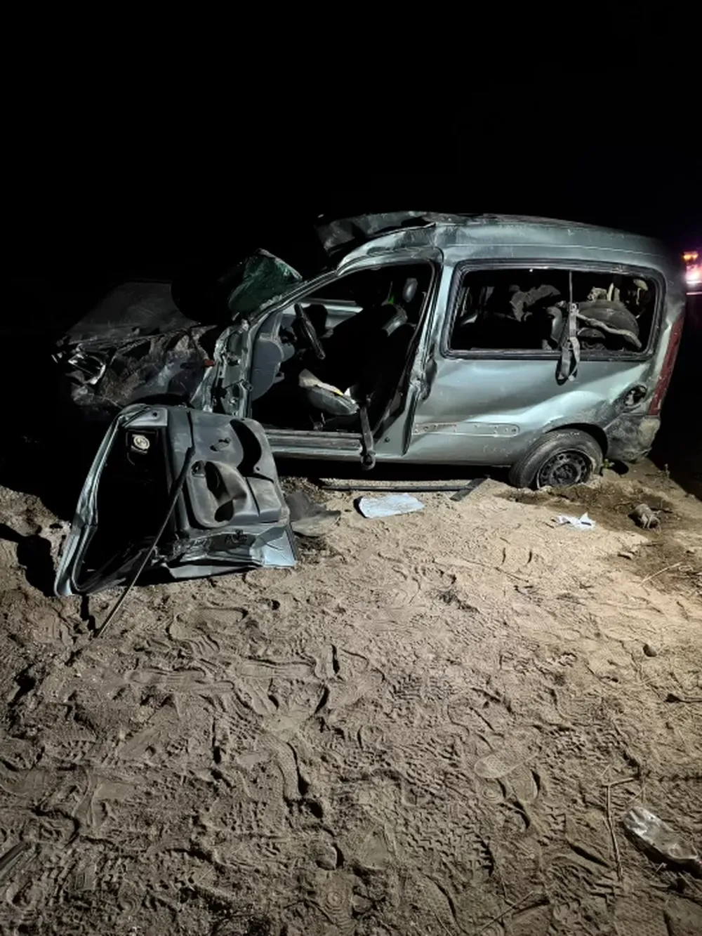 Identificaron al hombre que murió en el vuelco de una camioneta cerca de Media Agua