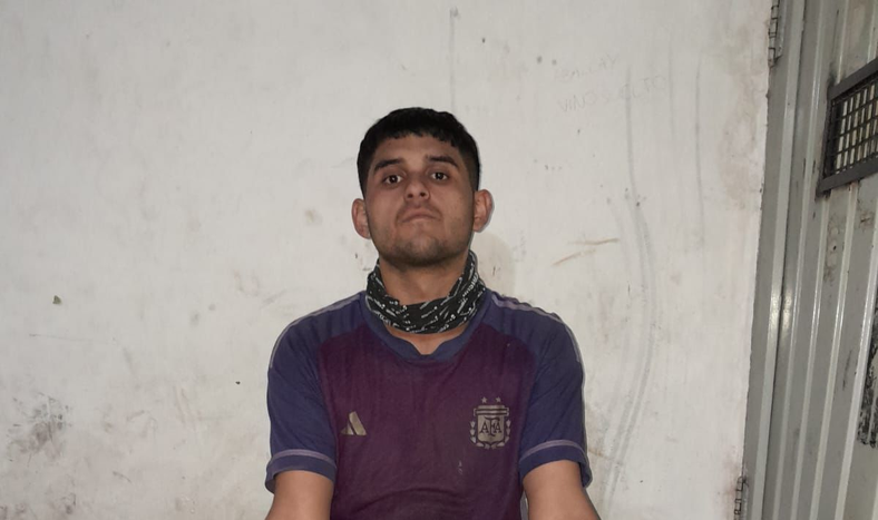 El detenido es Santiago Martín Araya Herrera.