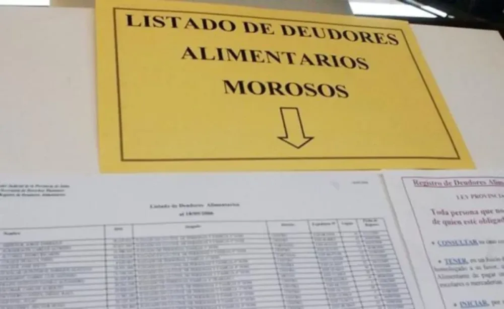 Registro de Deudores Alimentarios de San Juan: en dos meses se incorporaron casi 20 sanjuaninos y superan las 550 personas