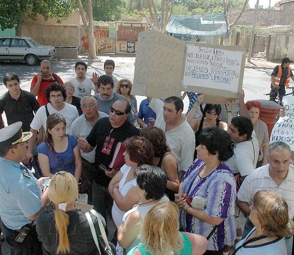 Vendedores ambulantes del parque: están en pie de guerra