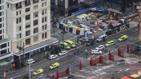 A horas del inicio del Mundial femenino, un tirador provocó un desastre en el centro de Auckland