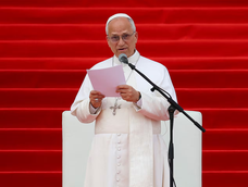 El papa León XIV.