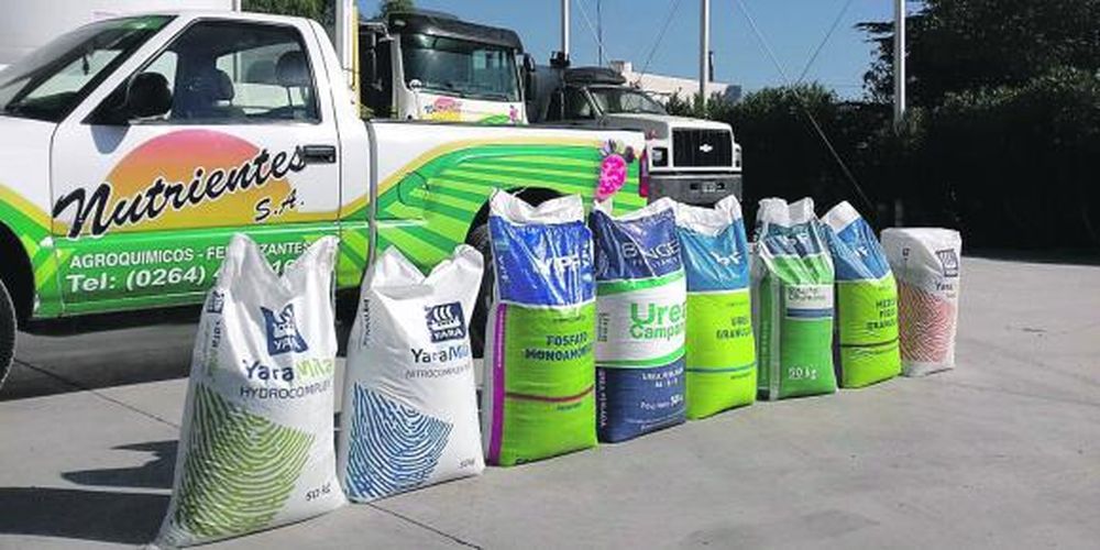 Precios de los fertilizantes para las chacras otoñales