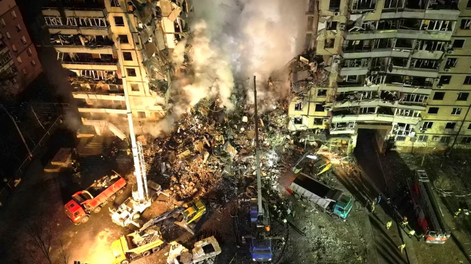 Ucrania denunció el uso de misiles Kh-22 en el ataque a Dnipro, una de las peores matanzas desde la invasión