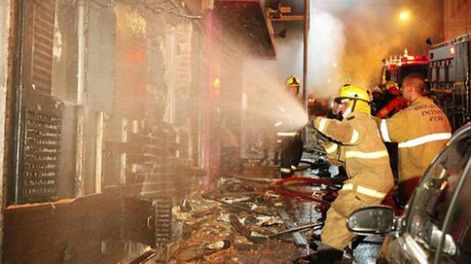Los momentos más difíciles del fatal incendio en una disco de Brasil