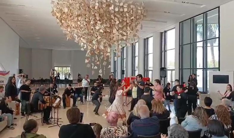 Una fiesta de arte e inclusión se vivió en el Teatro del Bicentenario hoy sábado, Día Mundial del síndrome de Down