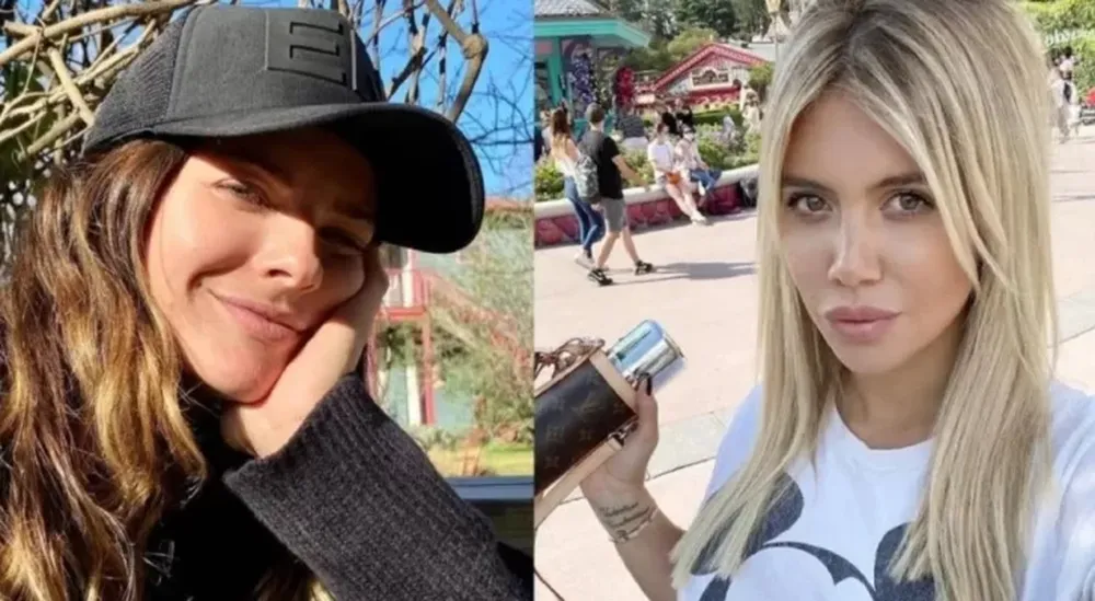 Revelan los chats entre Wanda Nara y La China Suárez