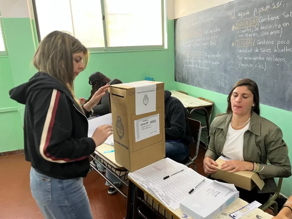 Votación en San Juan