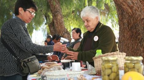 Una feria de olores  y sabores
