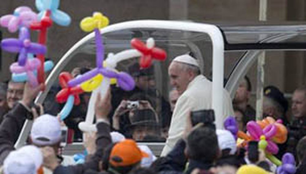 Por primera vez un Papa festejará San Valentín