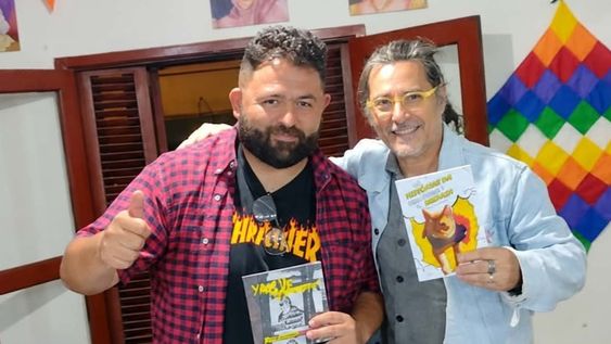 Postales del rock de los 80 y 90, literatura, música e ilustración en vivo serán parte de Gira x Dos.