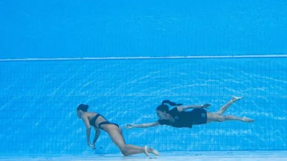 Dramático rescate: una nadadora se desvaneció y casi muere ahogada