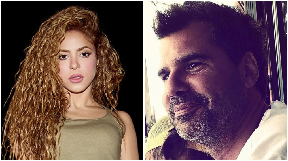 Shakira y Antonio de la Rúa.