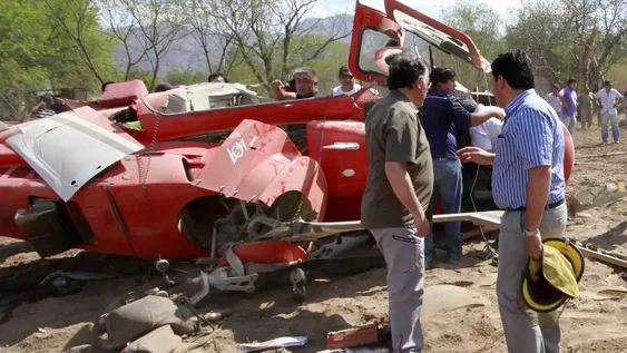 Un peritaje oficial favorece a Touris en el juicio por la caída del helicóptero