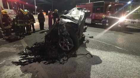Murió Bruno Leonel Marchig: volcó en un Audi a alta velocidad