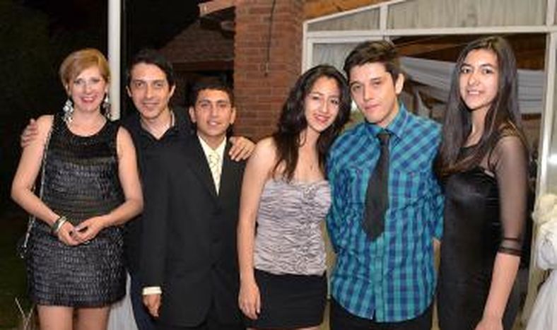 Quince de fiesta para Paula Coll