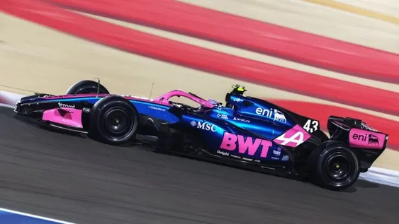 Franco Colapinto terminó séptimo en la primera sesión del día Bahréin.