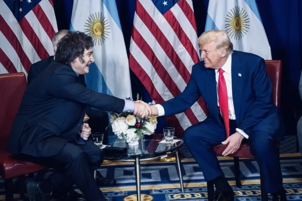 Donald Trump aseguró que está abierto a firmar un acuerdo de libre comercio con Argentina