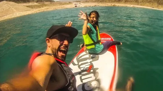 Inclusión en aguas del dique