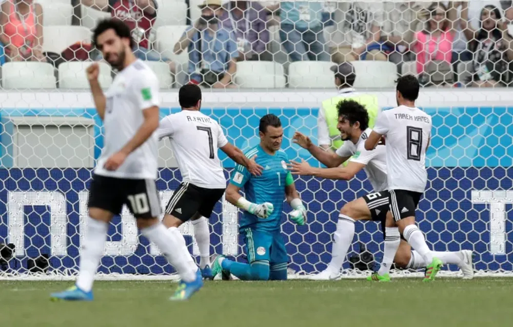 Arabia le ganó a Egipto en la última pelota